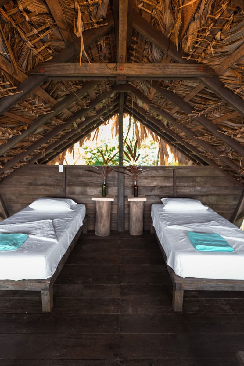 Humaraná cabin terrace